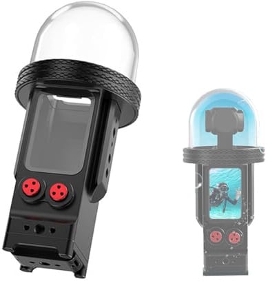 Wasserdichtes Gehäuse für DJI Osmo Pocket 3 Gimbal-Kamera, Unterwasser-Tauchkoffer mit Schnellverschluss-Erweiterung für 80 m Tiefseeerkundung (Standardmodell)