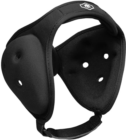 Matman Ultra Soft Wrestling Kopfbedeckung – Schwarz – Erwachsene
