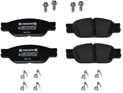 FERODO Brake Pads | FDB1485 | OE-Matching Quality | Eco-Friction Fuse+ Technology | Pack of 4