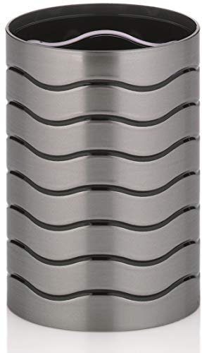 Kela Becher Muna aus Kunststoff in anthrazit, Plastik, 7.5 x 7.5 x 10.5 cm, 22831