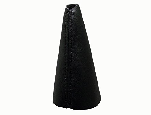 JPstraps - Schaltsack Schaltmanschette Kompatibel für Fox (2004-2011) 100% Echtes Leder Schwarze Farbe