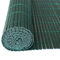 ESTEXO PVC Sichtschutzmatte aus Kunststoffröhrchen Grün 0,80 x 5 m