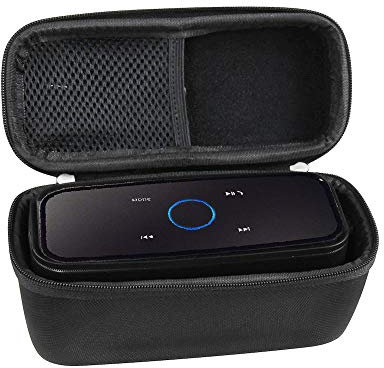Hard Travel Case for DOSS SoundBox Bluetooth Speaker Wireless Bluetooth 4.0 Touch Speakers by Hermitshell (Black)