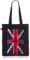 style3 Union Jack Flagge Biobaumwolle Beutel Jutebeutel Tasche Tote Bag Großbritannien England Great Britain