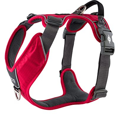 Dog Copenhagen Comfort Walk Pro Geschirr, Classic Red (Rot), Größe S