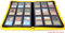 docsmagic.de Pro-Player 9-Pocket Zip-Album Yellow - 360 Card Binder - MTG - PKM - YGO - Reissverschluss Gelb