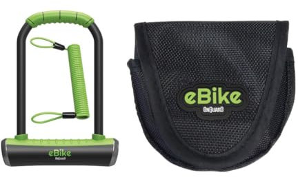 ONGUARD Pitbull U-Lock, Black, 1 Size