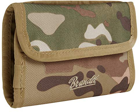 Brandit Erwachsene (Unisex) Wallet Two Portemonnaies, Tactical Camo, Wallet Two, Einheitsgröße EU