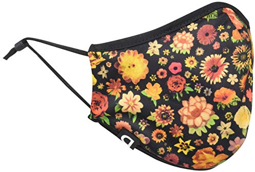 Desigual Unisex-Adult MASK_Flowers, ORANGE, One Size