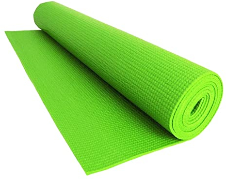 CLICLED Tappetino Palestra Yoga Materassino Fitness Pilates Antiscivolo Allenamento a casa 4mm 170 x 61cm