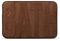 EKNA Home Badematte - Badvorleger Landhausstil - 60x40cm Badteppich braun - Badteppich mit Motiv - Badteppich Motiv - Badematte klein