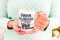 LINFORMAL Taza desayuno con Frase 'En esta taza no caben todos los besos que te mereces' (Yaya) Ideal Taza original para Regalar, para Café, Cerámica 350ml