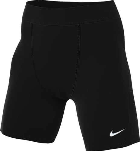 NIKE DH8327-010 W NK DF Strike NP Short Pants Damen Black/White Größe L