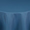 Tischdecke | Blau - Rund - 160cm | Gartentischdecke | Outdoor-Decke | Lotus-Effekt | Leinen-Optik | Schmutzabweisend