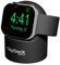 TidyDock Watch (black) - Silicone body Dock for all Apple Watch models - Supports Nightstand Mode - Cable not included