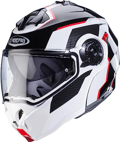 CABERG HELMET DUKE EVO MOVE BLACK/WHITE/RED L