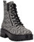 GUESS Stivali da combattimento Fearne da donna, Nero 008, 38.5 EU