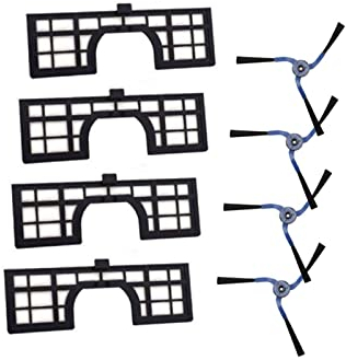 Aspirapolvere Filtro Spazzola Laterale Parti Compatibile for Samsung Navibot SR8845 SR8855 VC-RM72VR Aspirapolvere Pezzi di Ricambio Accessori set di aspirapolvere