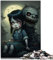 Manga Zombie Puzzles für Kinder. Karton Puzzles, Puzzles für Erwachsene, 1000 Teile, für Erwachsene und Kinder ab 12 Jahren, Bunte Designs, 10,27 x 20,47 Zoll/26 x 38 cm.