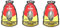 Kiwi Express Lot de 3 éponges de cirage 0,2 neutre, neutre