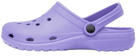 Shoe Zone - Summer Womens Purple EVA Clog - Size 6 UK - Purple