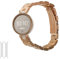 kwmobile Edelstahl Uhrenarmband kompatibel mit Garmin Lily Sport Ersatz Armband - Ersatzarmband für Smartwatch - 14-22 cm Innenmaße - Rosegold