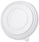 ECOPICNIC Lot de 300 couvercles pour saladiers Ronds 500/750/1000 ML en PP | Couvercles Alimentaires pour Bols jetables, adaptés aux salades, soupes, Poke Bowls, et Plats à emporter