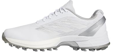 Adidas Men's Adizero ZG Spikeless Shoes, Footwear White/Grey Three/Silver Metallic, 10