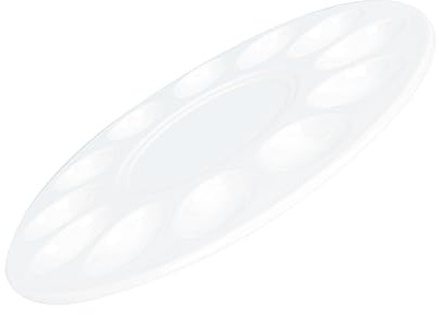 Angoily Boîte De Rangement À Double Couche Pour Assiettes Support De Rangement Robuste En