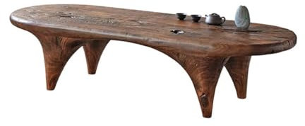 GFHTRELY Center Table Second-hand Solid Wood Coffee Table Low Table Retro Old Tea Table Bed And Breakfast Rui Tea Table Coffee Table Bedroom Table