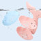 DriKou Porte-Savon, Poisson Rouge Double Couche Porte-Savon Mural Poinçon Porte-Savon Forme Mignonne Détachable Porte-Savon pour la Maison Salle de Bain Toilettes(Rose)