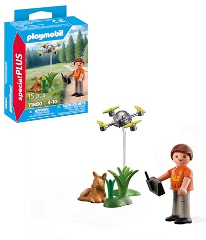 PLAYMOBIL Rehkitz-Rettung mit Drohne 0 - STK