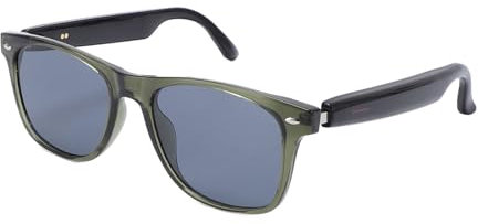 KI betriebene Smart Brille mit Echtzeitübersetzung und Sprachassistent - Bluetooth 5.3 Wireless Brille für Geschäftsreisen