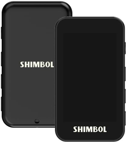 Shimbol CP5 Mini écran de moniteur à selfie – Moniteur de caméra arrière sans fil 2,2 pour iPhone & Android (Wi-Fi et Bluetooth), batterie 3h, idéal pour selfies et vlogs Noir