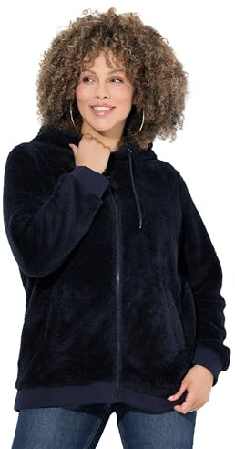Ulla Popken Damen Sweatjacke