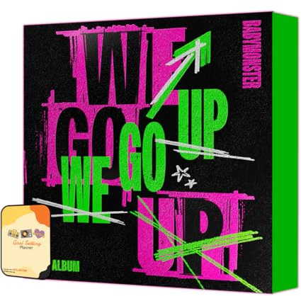 BABYMONSTER Album - WE GO UP UP ver. (STANDARD ver.)+Pre Order Benefits+BolsVos Exclusive Idol-Inspired Giveaways Package