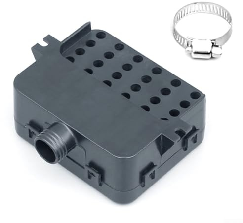 HEBEOT 25 mm Standheizungs-Luftfilter ABS schwarz, kompatibel mit Webasto und für Eberspacher Auto-Parkheizungssysteme für Auto LKW Klimaanlage Heizung