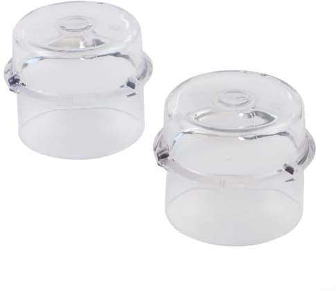 Taza medidora de 100 ml con tapa medidora, taza medidora de líquido para lavandería, taza medidora de detergente para ropa con tapa dosificadora (2 unidades)