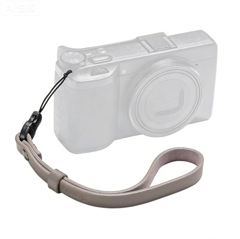 SMALLRIG Quick Release Wrist Strap for Ricoh GR Series, Adjustable Tightness, for Sony ZV-1 II/ZV-1 / ZV-1F, for Canon G7 X Mark III Cameras, for iPhone 17 Series Phone Cases, Grey - 5682