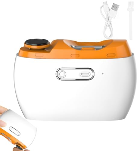 Coupe Ongle Electrique,2026 Nouveau Coupe-Ongles Automatique,3 En 1 Coupe Ongle Lime Électrique,avec Lumière LED,2 Vitesses Réglables,pour Enfants,Adultes et Personnes âgées