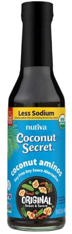 Coconut Secret Coconut Aminos Soy-Free Seasoning Sauce -- 8 Fl Oz