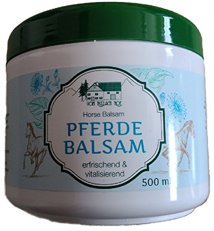 6x Pferdebalsam Gel 500ml vom Pullach Hof kühlt und entspannt wertvolle Campher und Arnika Extrakte wirken vitalisierend und erholsam
