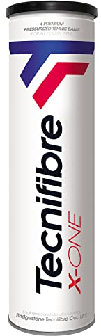 Tecnifibre X-One Tennis Balls - Tube of 4