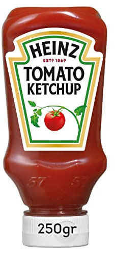 Heinz Tomato Ketchup Top Down 250g