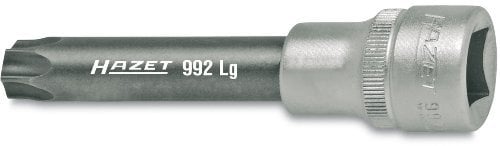 Hazet 992LG-T60 Douille mâle carré creux 12,5 mm torx intérieur Taille T 60