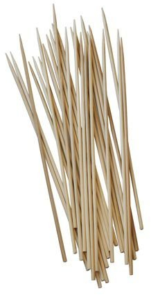 50 Schaschlikspieße, Holz Ø 3 mm 20 cm