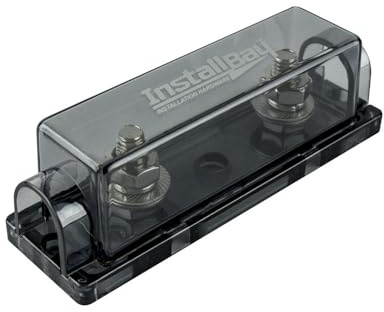 Install Bay ANLFH - Nickel Plated ANLFH Fuse Holder, Clear