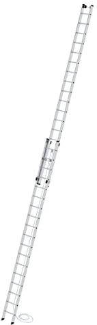 Aluminium-Seilzugleiter 2 x 18 Sprossen 21218