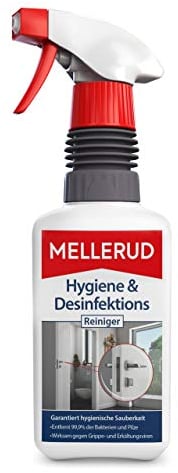 MELLERUD Hygiene & Desinfektions Reiniger – Effizientes Spray zur Reinigung und Desinfektion von allen Oberflächen im Haushalt – 1 x 0,5 l