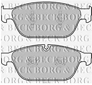Borg & Beck BBP2290 Front Brake Pads To Fit Vauxhall Insignia 2 8VXR 7/09-